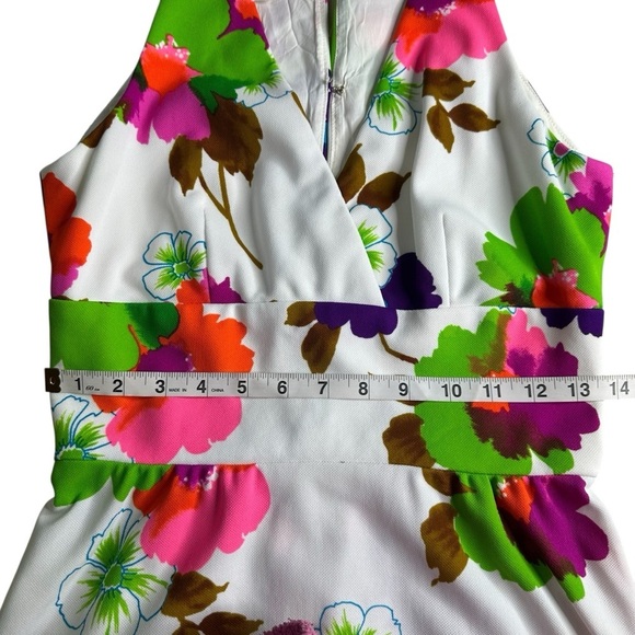 Fred Rothschild Vintage 70’s Floral Maxi Dress. Size-See Measurements - Picture 4 of 6